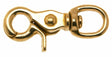 Campbell T7625504 Swiveling Trigger Snap, 1/2 in, 40 lb Working Load, Bronze, Polished