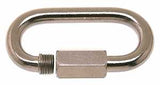 Campbell T7630506 Quick Snap Link, 1/8 in, 220 lb Working Load, Stainless Steel