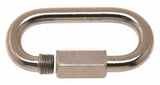 Campbell T7630546 Quick Snap Link, 5/16 in, 1540 lb Working Load, Stainless Steel