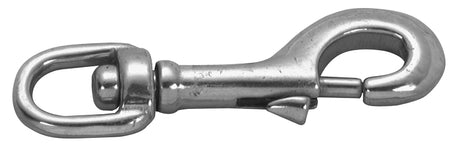 Campbell T7631324 Swiveling Bolt Snap, 3/4 in, 180 lb Working Load, Stainless Steel, Polished