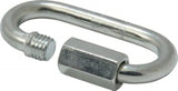 Campbell T7645116V Quick Snap Link, 3/16 in, 660 lb Working Load, Steel, Zinc, Pack of 10