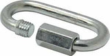 Campbell T7645146V Quick Snap Link, 3/8 in, 2200 lb Working Load, Steel, Zinc