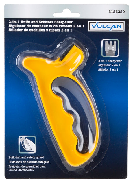 Vulcan 30090 Knife and Scissors Sharpener, Polypropylene Handle