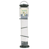 Audubon Finch 2 lb Plastic Thistle Tube Bird Feeder 8 ports