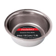 HiLo ProSelect Silver Plain Stainless Steel 64 oz Pet Dish For Dogs