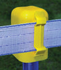 Zareba ITCPY-Z T-Post Top Insulator, 2 in Fence Wire, Polytape, Polyethylene, Yellow, T-Post Mounting