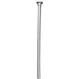 Plumb Pak PP30-12PC Toilet Supply Tube, 3/8 in Inlet, Compression Inlet, 12 in L
