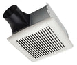 Broan Flex AE110S Humidity Sensing Ventilation Fan, 9-1/4 in L, 10 in W, 0.3 A, 120 V, 110 cfm Air, White