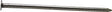 ProFIT 0053222 Common Nail, 40D, 5 in L, Steel, Bright, Flat Head, Round Shank, 50 lb