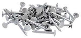 ProFIT 0069072 Hand Drive Roofing Nail, 1-1/4 in L, Flat Head, Galvanized, 11 ga, Steel