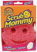 Scrub Daddy SM2016I 2-Sided Scrub Sponge, 4 in W, Polymer Foam, Pink