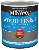Minwax 108210000 Wood Stain, Solid Stain, Classic Gray, Liquid, 32 fl-oz, Pack of 4