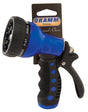 Dramm 60-22705 9-Pattern Hose Nozzle, Metal, Blue
