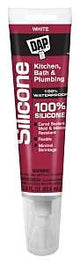 DAP 7079800750 Sealant, White, 2.8 fl-oz Tube