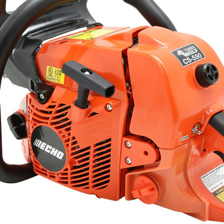 Echo CS-590-20 Chainsaw, Gas, 59.8 cc Engine Displacement, 2-Stroke Engine, 20 in L Bar