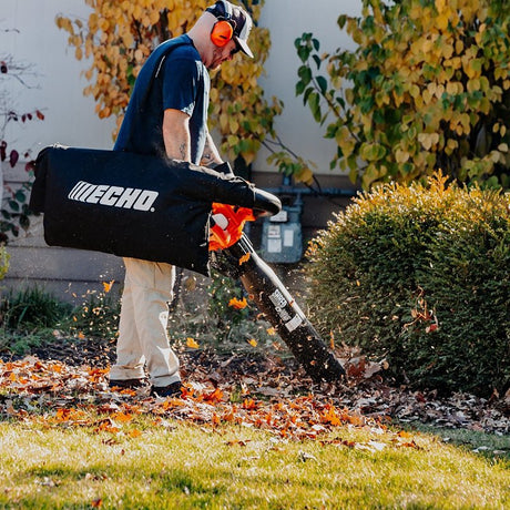 Echo Shred N Vac ES-250AA Gas Blower/Vacuum, Gas, Oil, 25.4 cc Engine Displacement, 2-Stroke Engine, 391 cfm Air