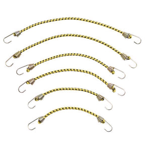 Keeper Assorted Bungee Cord Set assorted in. L X 0.16 in. 1 pk