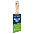 Valspar Wall and Trim Series 882566350 Sash Brush, 2 in W, Angle Brush, Polyester Bristle