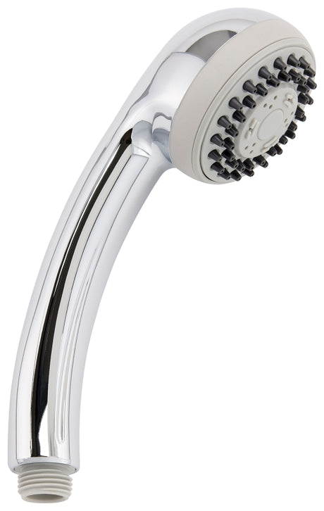 Stylewise K720CP Handheld Shower Head, Round, 1.8 gpm, 3 -Spray Function, Polished Chrome, 3 in Dia