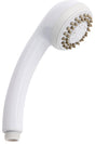 Stylewise K720WH Handheld Shower Head, Round, 1.8 gpm, 3 -Spray Function, 3 in Dia