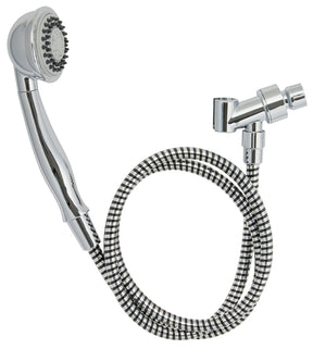 Stylewise K742CP Handheld Shower, 1.8 gpm, 3 -Spray Function, Polished Chrome, 60 in L Hose