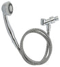 Stylewise K742CP Handheld Shower, 1.8 gpm, 3 -Spray Function, Polished Chrome, 60 in L Hose
