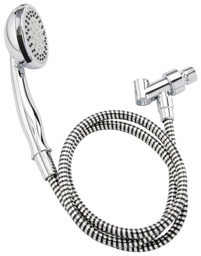 Stylewise K745CP Handheld Shower, 1.8 gpm, 5 -Spray Function, Polished Chrome, 60 in L Hose