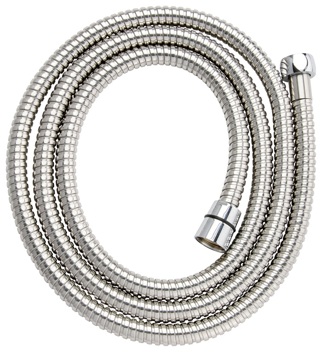 Plumb Pak K770-72 Shower Hose, 72 in L Hose, Stainless Steel, Brushed Nickel-Plated