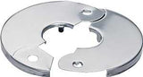 Plumb Pak PP857-4 Floor and Ceiling Plate, 5-5/8 in OD, For: 1-1/2 in Pipes, Chrome