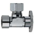 Plumb Pak PP54PCLF Shut-Off Valve, 1/2 x 7/16 in Connection, FIP x Compression, Manual Actuator