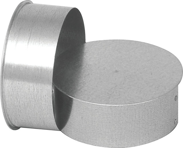 Imperial GV2007 Round End Cap, 6 in Dia, Steel, Galvanized