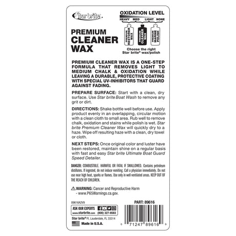 Star brite CleanerWax Liquid 16 oz