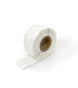 Harbor Products RT12012BWH Pipe Repair Tape, 12 ft L, 1 in W, Silicone Backing, White
