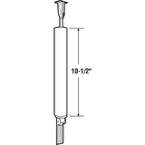 Prime-Line K 5119 Pneumatic Door Closer, 10-1/2 in L, Aluminum