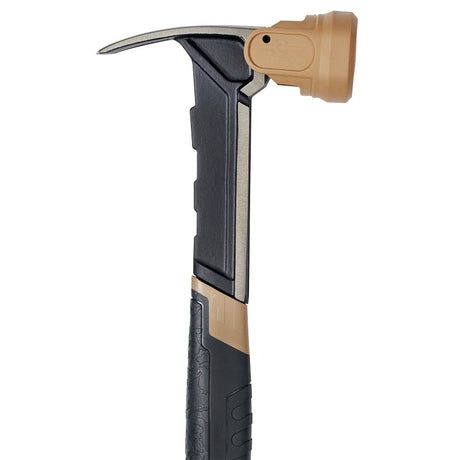 Spec Ops SPEC-M16SF-S Nailing Hammer, 16 oz Head, Rip Claw, Soft Head, Steel Head, 13-1/4 in OAL
