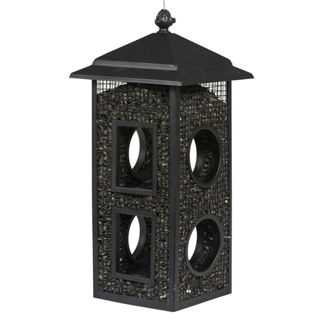 Perky-Pet Wild Bird 2 lb Metal Mesh Fly-Thru Bird Feeder 8 ports