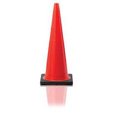 JBC Revolution RS Series RS90045CT Safety Cone, PVC Cone, Fluorescent Orange Cone