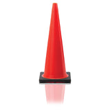 JBC Revolution RS Series RS90045CT Safety Cone, PVC Cone, Fluorescent Orange Cone