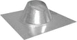 Imperial GV1383 Roof Flashing, 12-15/16 in OAW, 4 in Pipe, Steel, Pack of 3