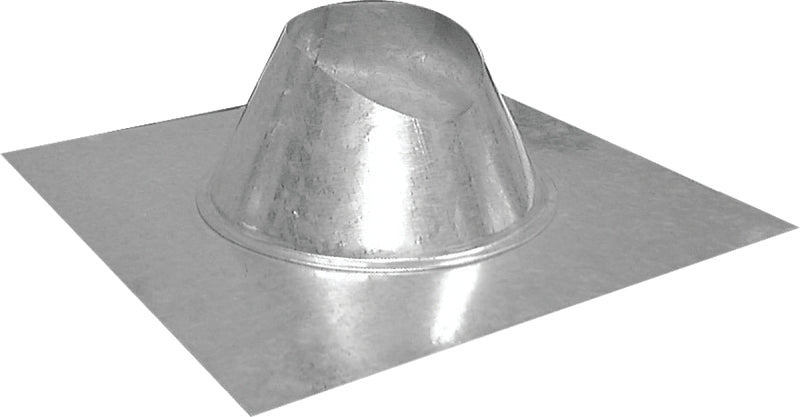 Imperial GV1384 Roof Flashing, 14-7/8 in OAL, 14-7/8 in OAW, 5 in Pipe, Steel, Pack of 3