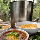 Bayou Classic Stainless Steel Grill Stockpot 20 qt 11.7 in. L X 11.7 in. W 1 pc