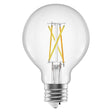 Sylvania Contractor Series 42592 LED Bulb, G25 Lamp, 60 W Equivalent, E26 Lamp Base, Dimmable, Clear