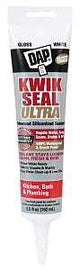 DAP 18914 Siliconized Sealant, White, 0 to 150 deg F, 5.5 oz Tube