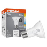 Sylvania 42565 LED Bulb, 5CCT Selectable, PAR20 Lamp, 50 W Equivalent, E26 Medium Lamp Base, Dimmable, Frosted, Pack of 4