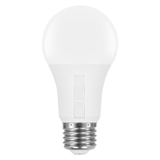 Sylvania 42561 Motion Sensor LED Lamp, A19 Lamp, 60 W Equivalent, E26 Medium Lamp Base, Non-Dimmable, Frosted, Pack of 6