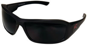 Edge Brazeau Series TXB236 Safety Glasses, Unisex, 65 mm W Lens, Polycarbonate Lens, Full Frame, Wraparound Frame