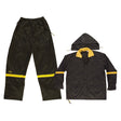 CLC Climate Gear Black Nylon Rain Suit XL 0.18 mil