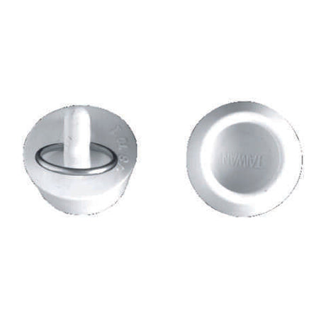 Danco 7/8 in. White Rubber Sink Stopper, Pack of 5