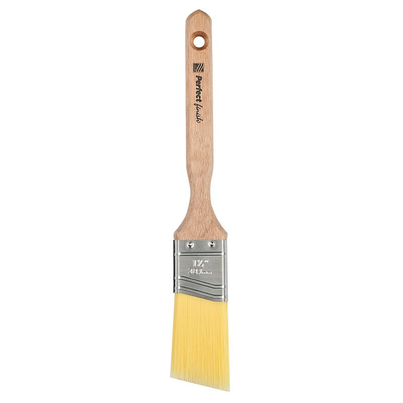 Nour 5451-37N Paint Brush, 1-1/2 in W, Angular Sash Brush, Sash Handle