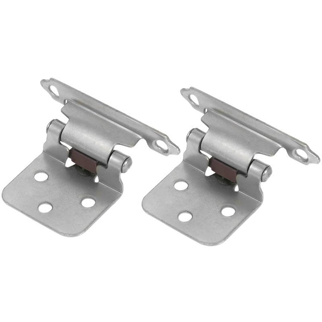 Laurey 28739 Cabinet Hinge, Self Close, Satin Chrome